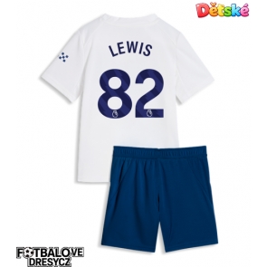 Manchester City Rico Lewis #82 Dětské Alternativní dres komplet 2026-27 Krátký Rukáv (+ trenýrky)